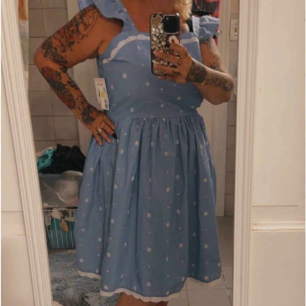 50s retro diner type dress extra large